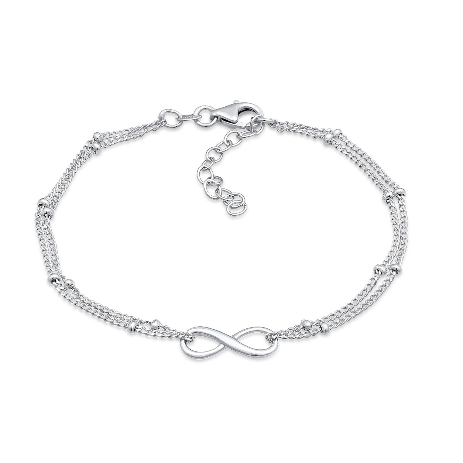 Silber - Elli | Armband Infinity Liebe | 925er Sterling Silber