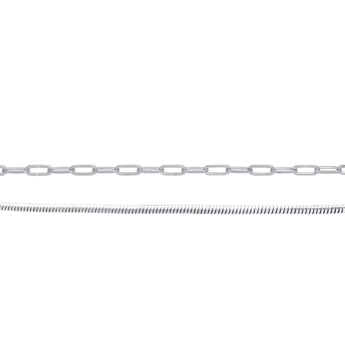 Silber - Elli PREMIUM | Choker 2er Set | 925er Sterling Silber