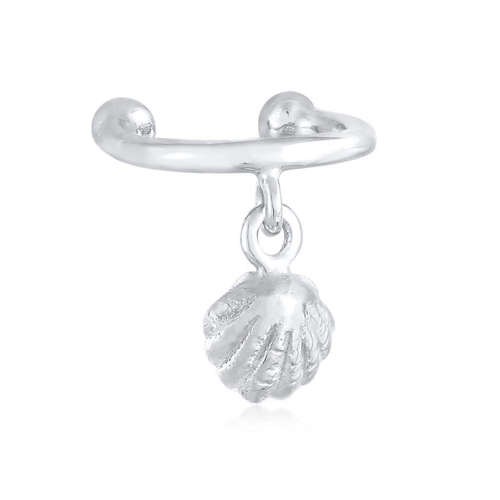 Silber - Elli | Earcuff Muschel | 925er Sterling Silber