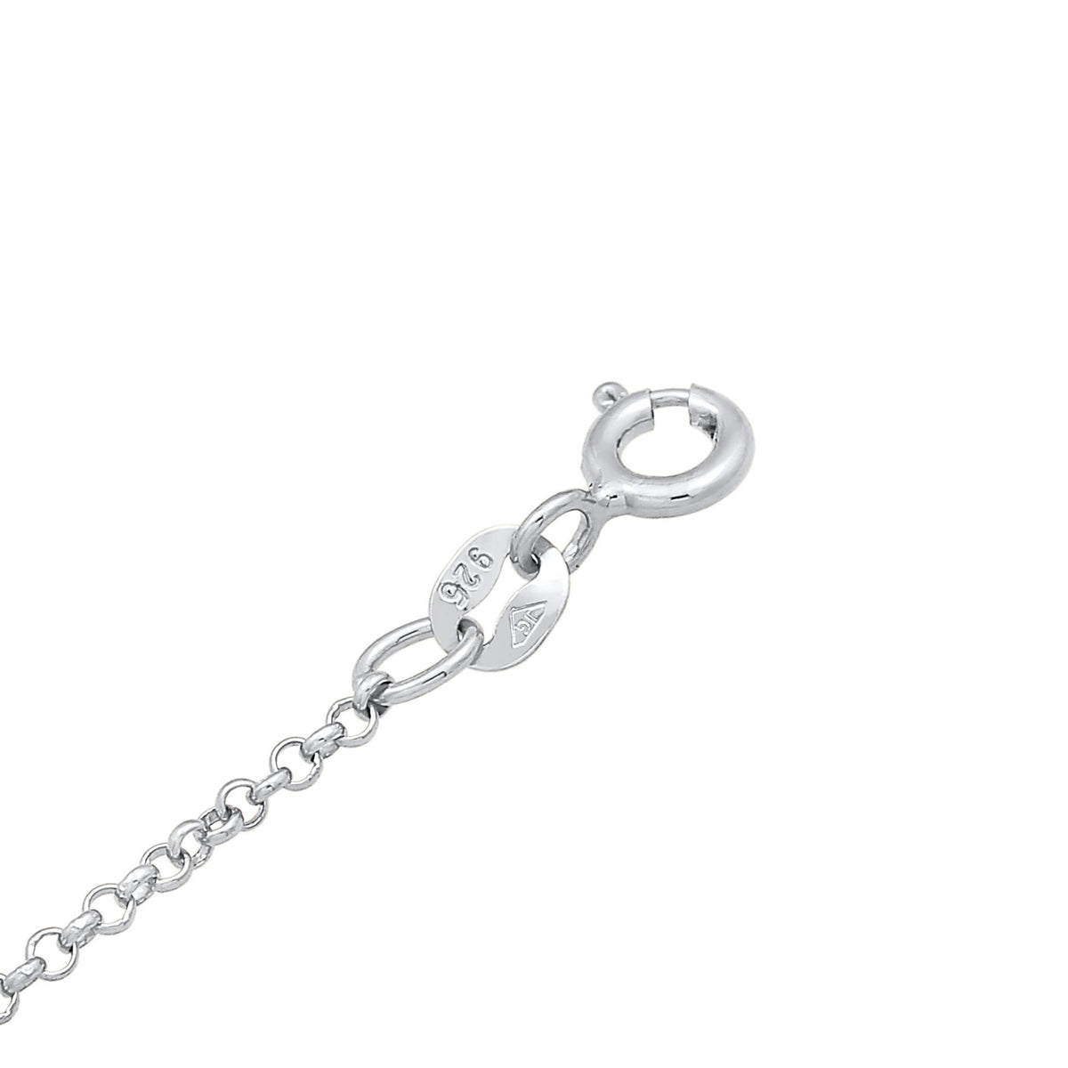 Silber - Elli | Fußkettchen Beads | 925er Sterling Silber