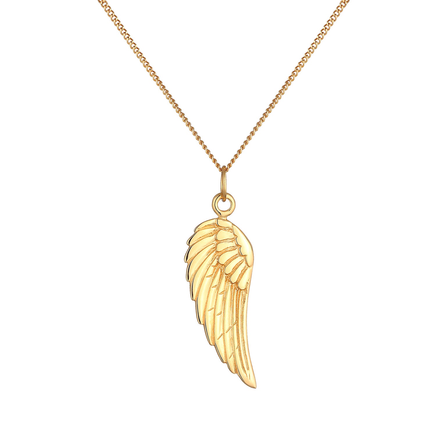 Gold Angel Wing Charm 14k Gold Filled Necklace Simple Jewelry - Dainty –  CYDesignStudio
