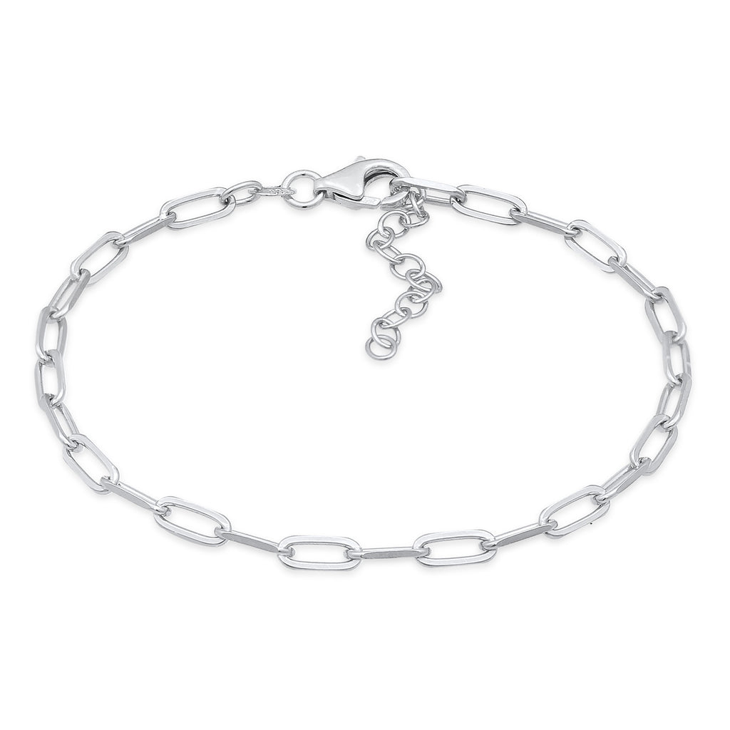 Silber - Nenalina | Glieder-Armband Charmträger | 925er Sterling Silber