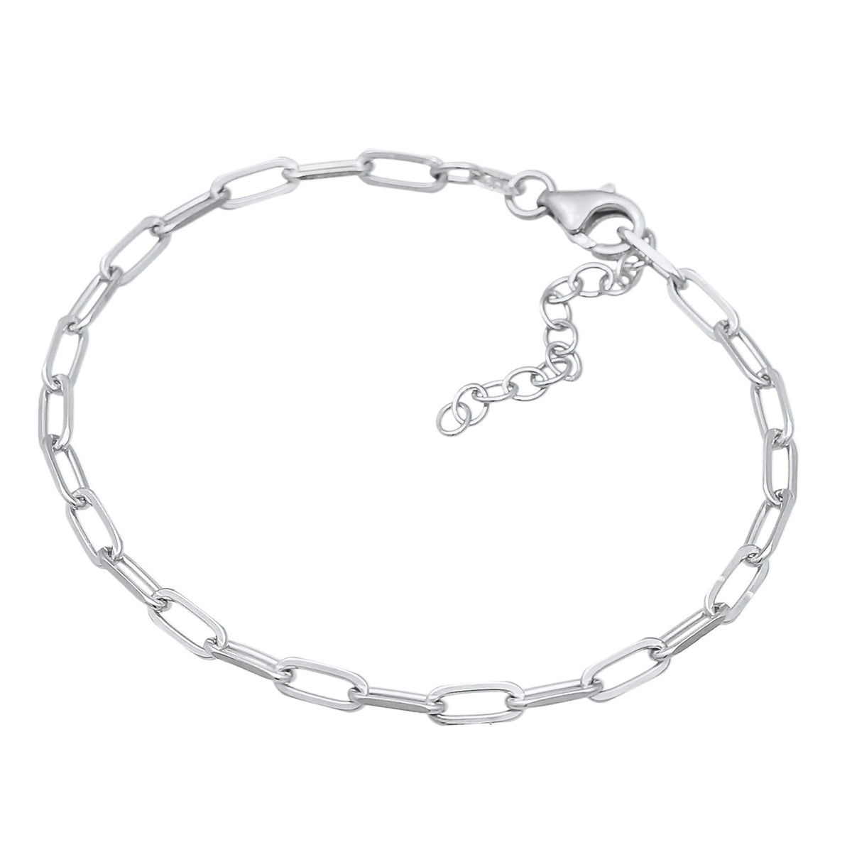 Silber - Nenalina | Glieder-Armband Charmträger | 925er Sterling Silber