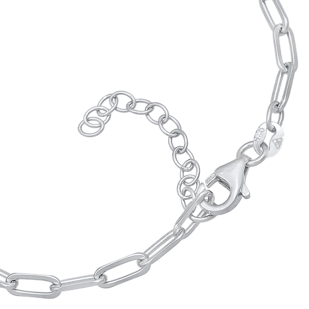 Silber - Nenalina | Glieder-Armband Charmträger | 925er Sterling Silber