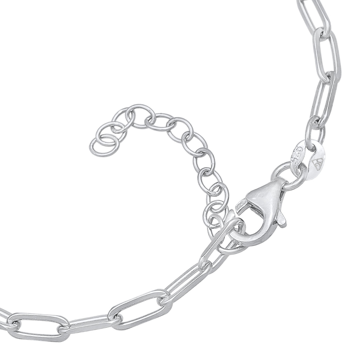 Silber - Nenalina | Glieder-Armband Charmträger | 925er Sterling Silber