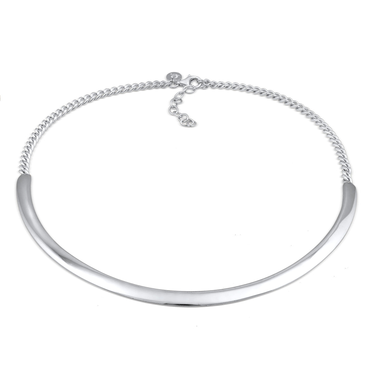 Silber - Elli PREMIUM | Halskette Reifen | 925 Sterling Silber