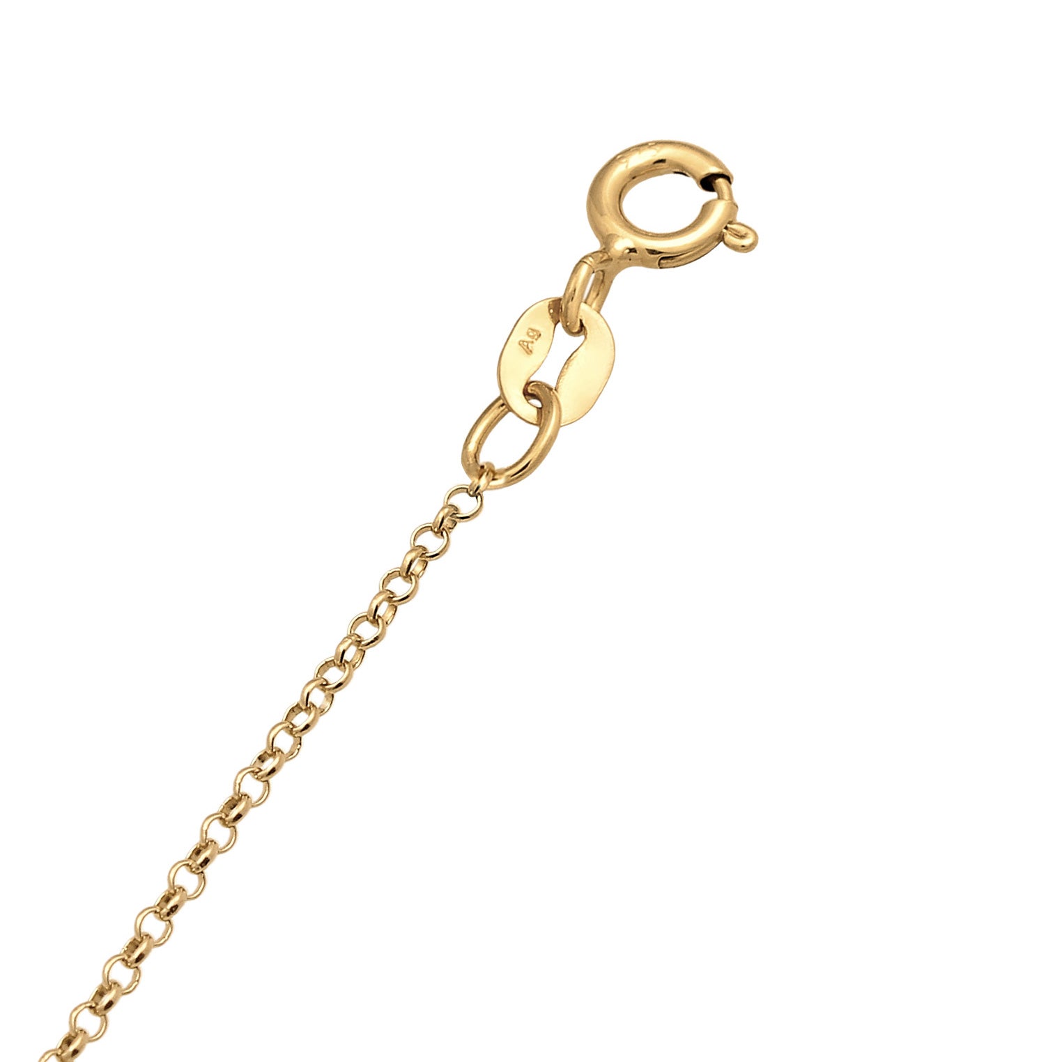 Gold - Elli | Armband Palme | 925er Sterling Silber Vergoldet