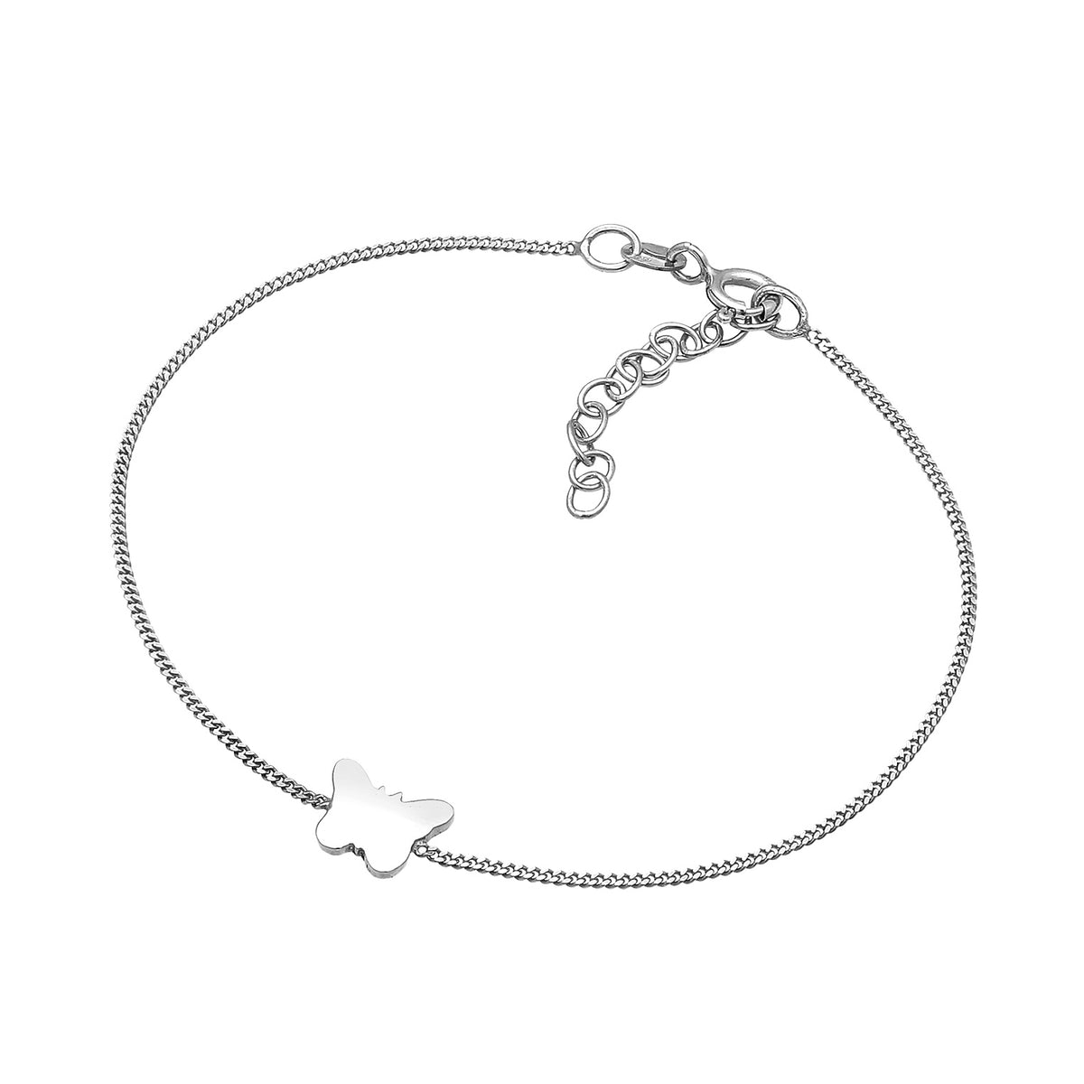 Silber - Elli | Armband Schmetterling | 925er Sterling Silber