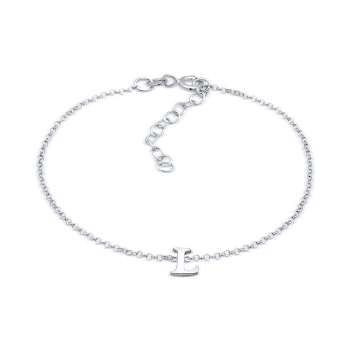 Silber - Elli | Armband Buchstabe L | 925er Sterling Silber