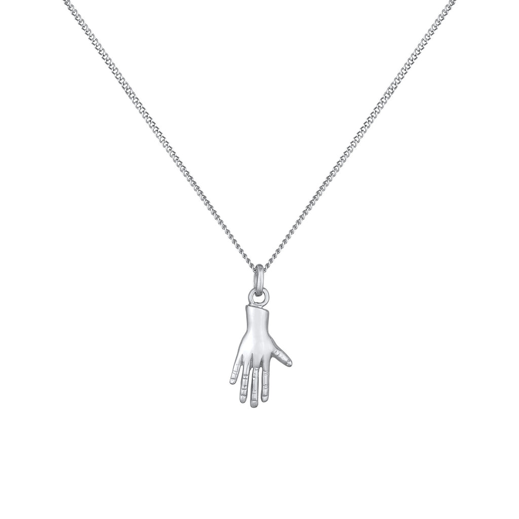 Silber - Elli | Halskette Hand | 925er Sterling Silber