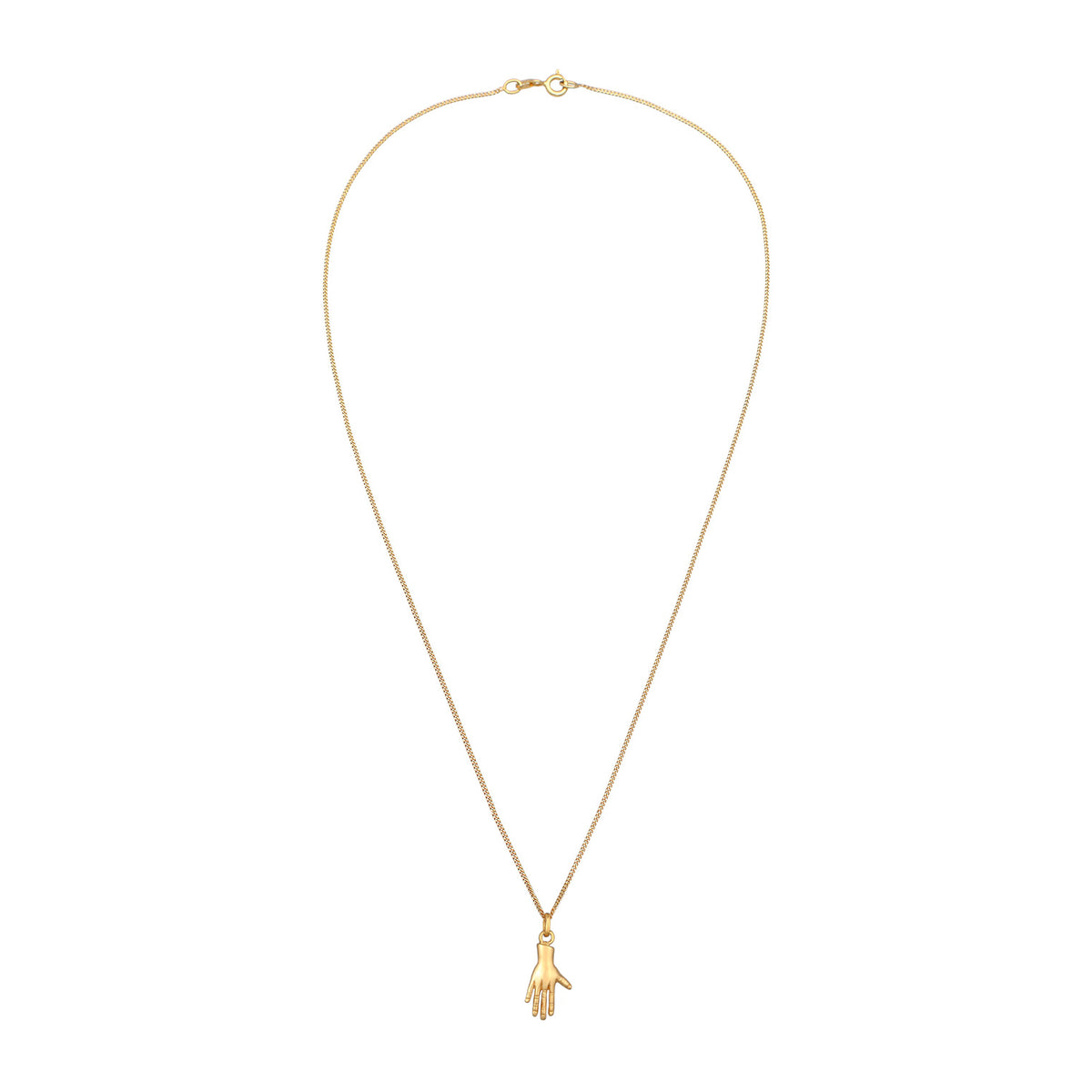 Gold - Elli | Halskette Hand | 925er Sterling Silber