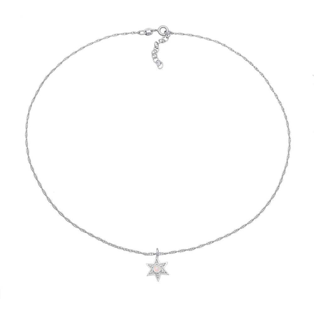Choker star | Opal (White)