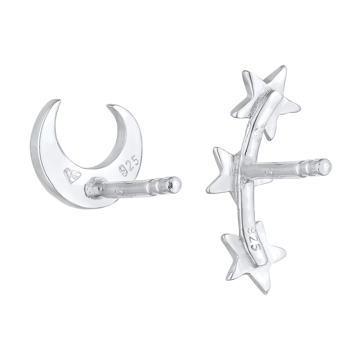 Silber - Elli | Ohrringset Astro | 925er Sterling Silber