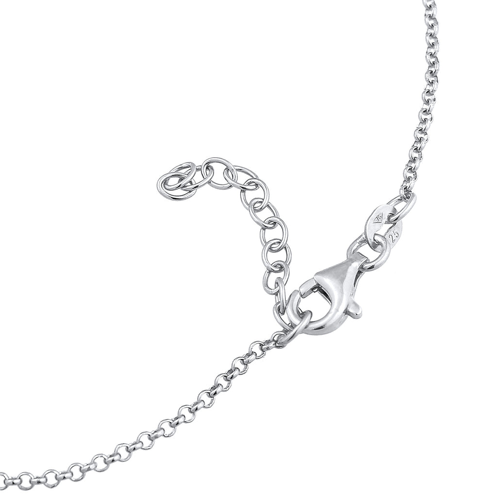 Silber - Elli | Armband Mond | Mondstein (Weiß) | 925er Sterling Silber