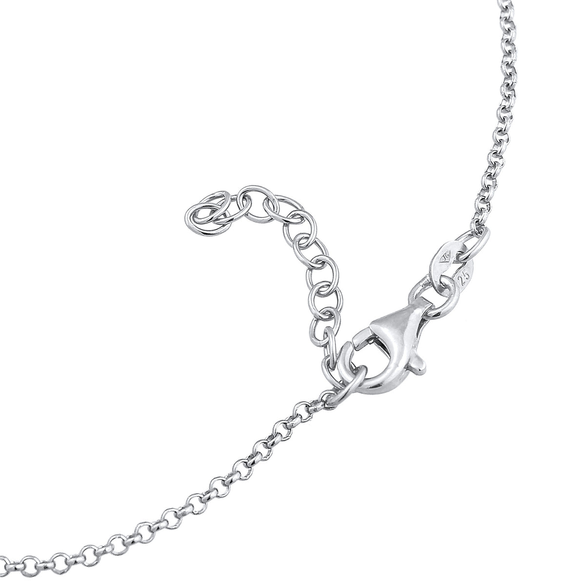 Silber - Elli | Armband Mond | Mondstein (Weiß) | 925er Sterling Silber