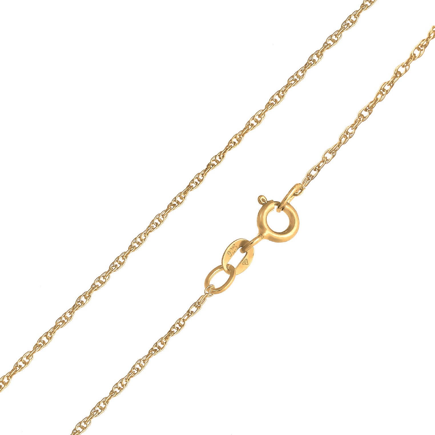 Gold - Elli | Halskette Organic | Granat (Rot) | 925er Sterling Silber Vergoldet