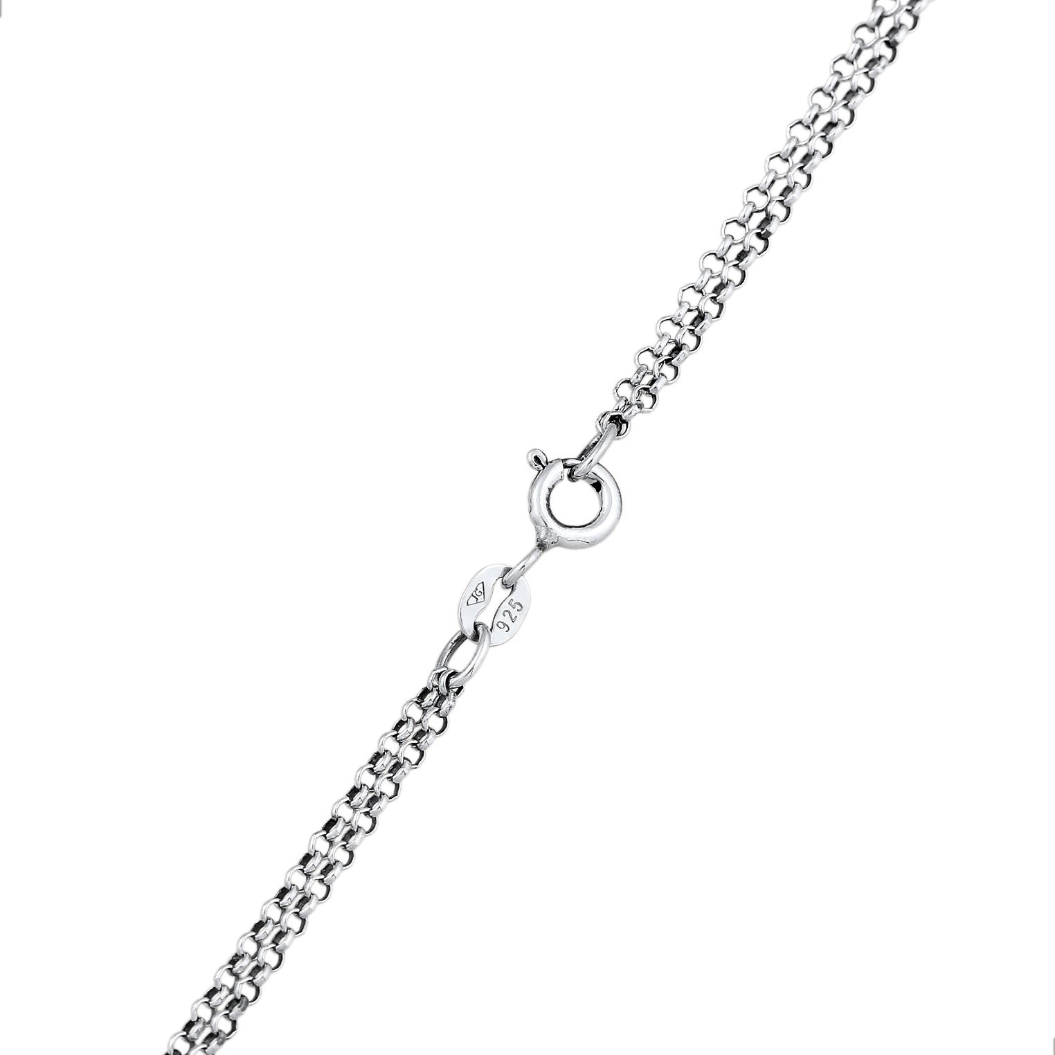 Halskette Herz Anhänger Edelweiss – Elli Jewelry