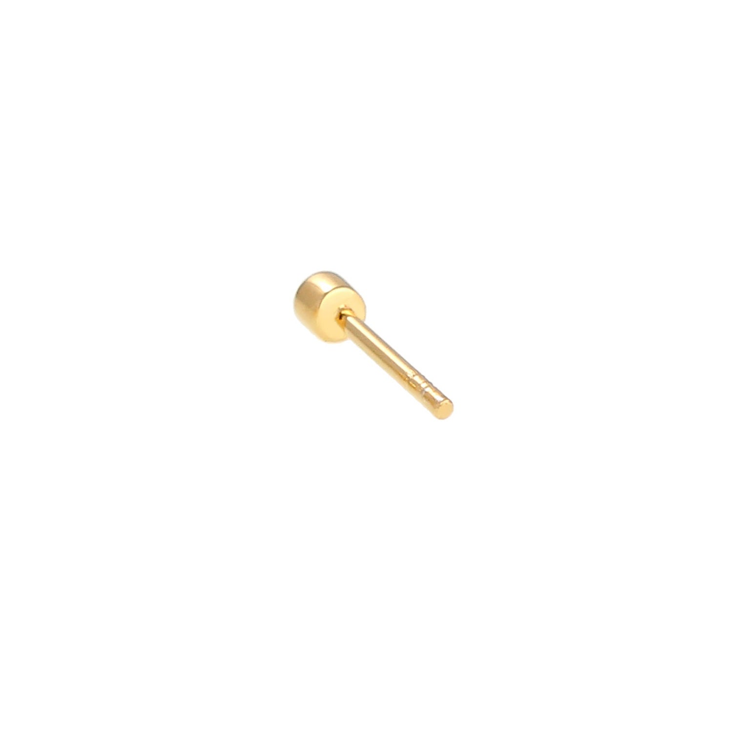 Gold - Elli | Ohrstecker Basic | Kristall (Weiß) | 925er Sterling Silber Vergoldet