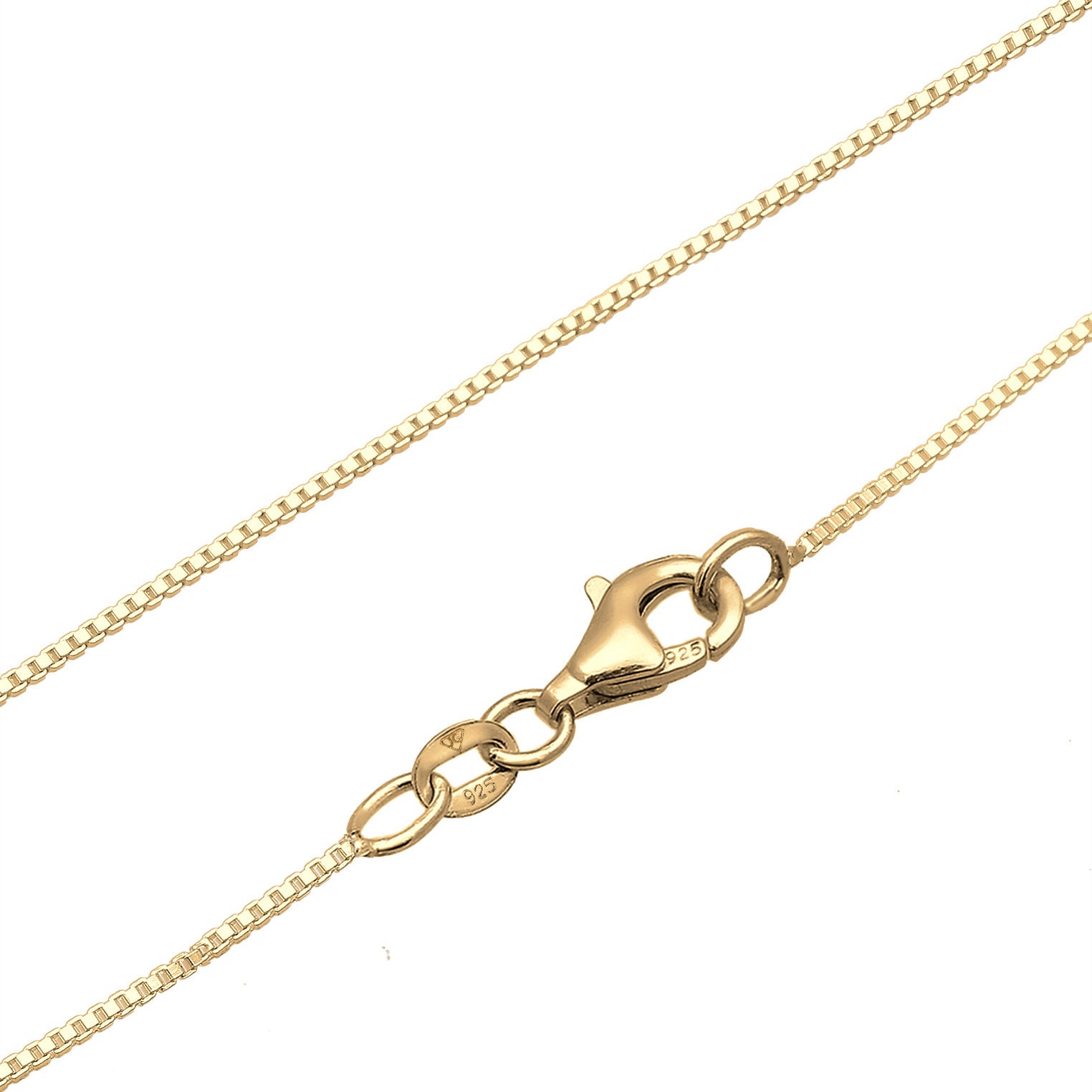 Gold - Elli | Schmuckset Plättchen Organic | 925er Sterling Silber