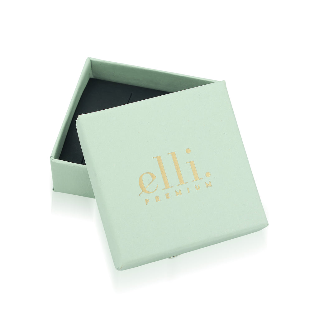 Hellgrün - Elli PREMIUM | Geschenkverpackung L | für Ketten, Armbänder & Anhänger