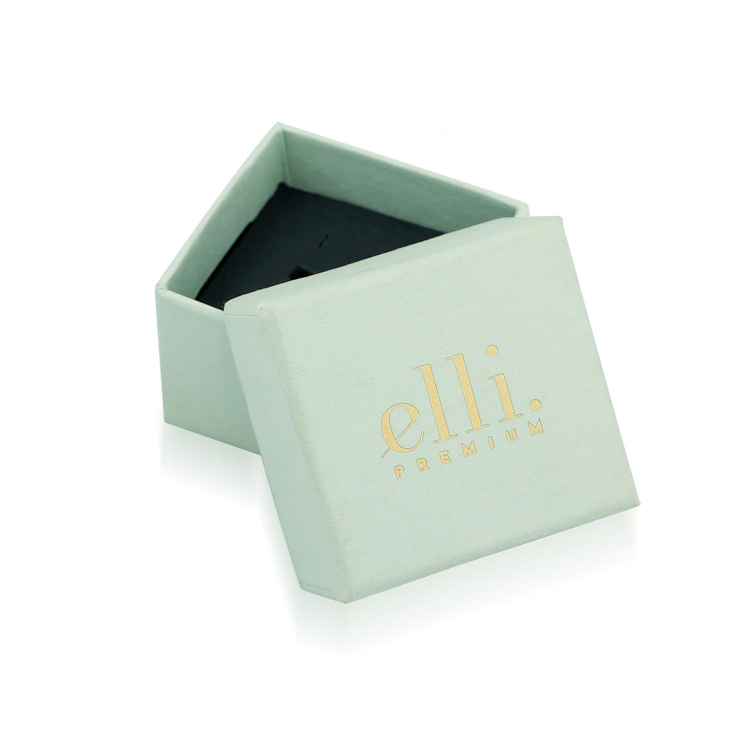Hellgrün - Elli PREMIUM | Geschenkverpackung M | für Ringe & Ohrringe