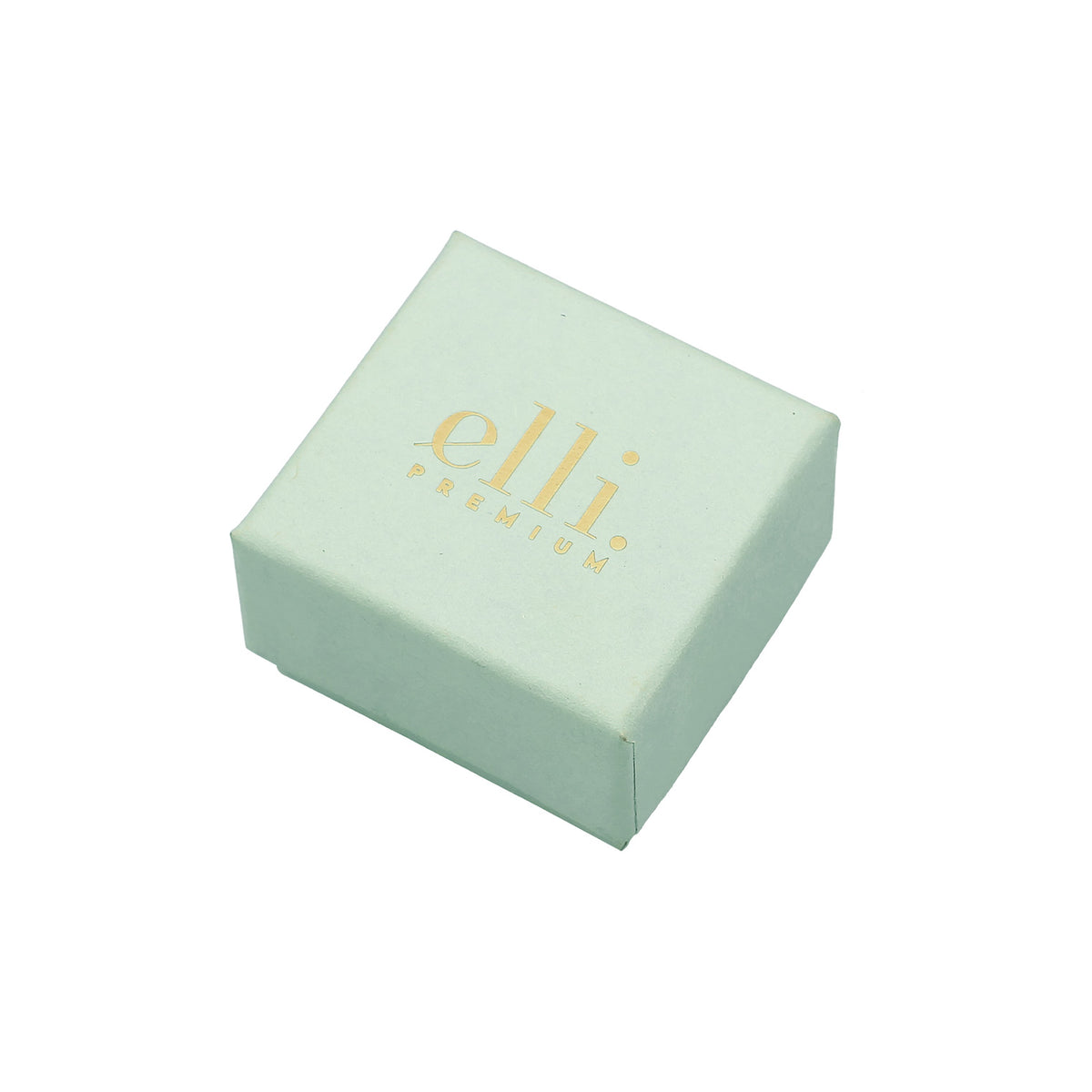 Hellgrün - Elli PREMIUM | Geschenkverpackung M | für Ringe & Ohrringe