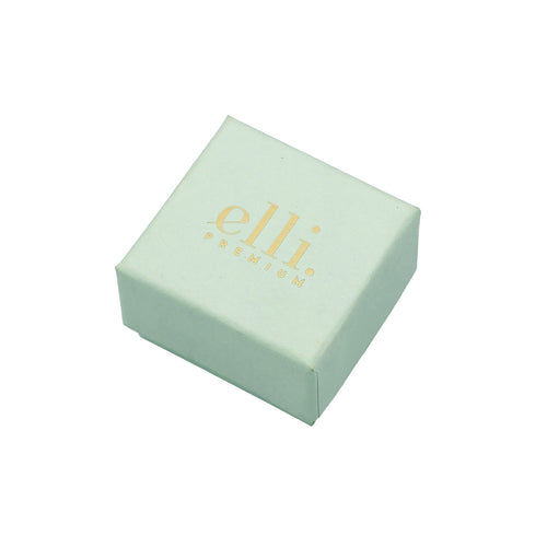 Hellgrün - Elli PREMIUM | Geschenkverpackung M | für Ringe & Ohrringe
