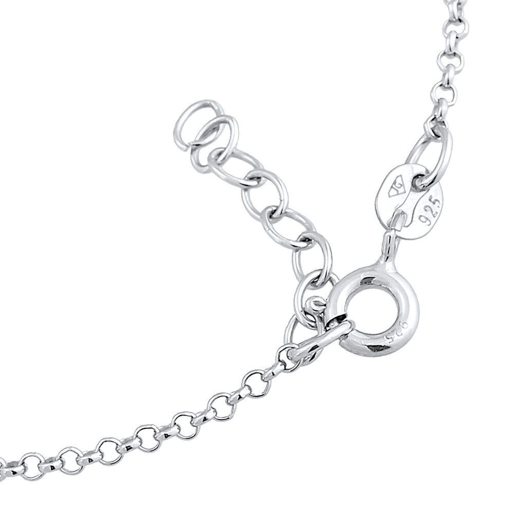 Silber - Elli | Armband Perle | Muschelkernperle | 925er Sterling Silber