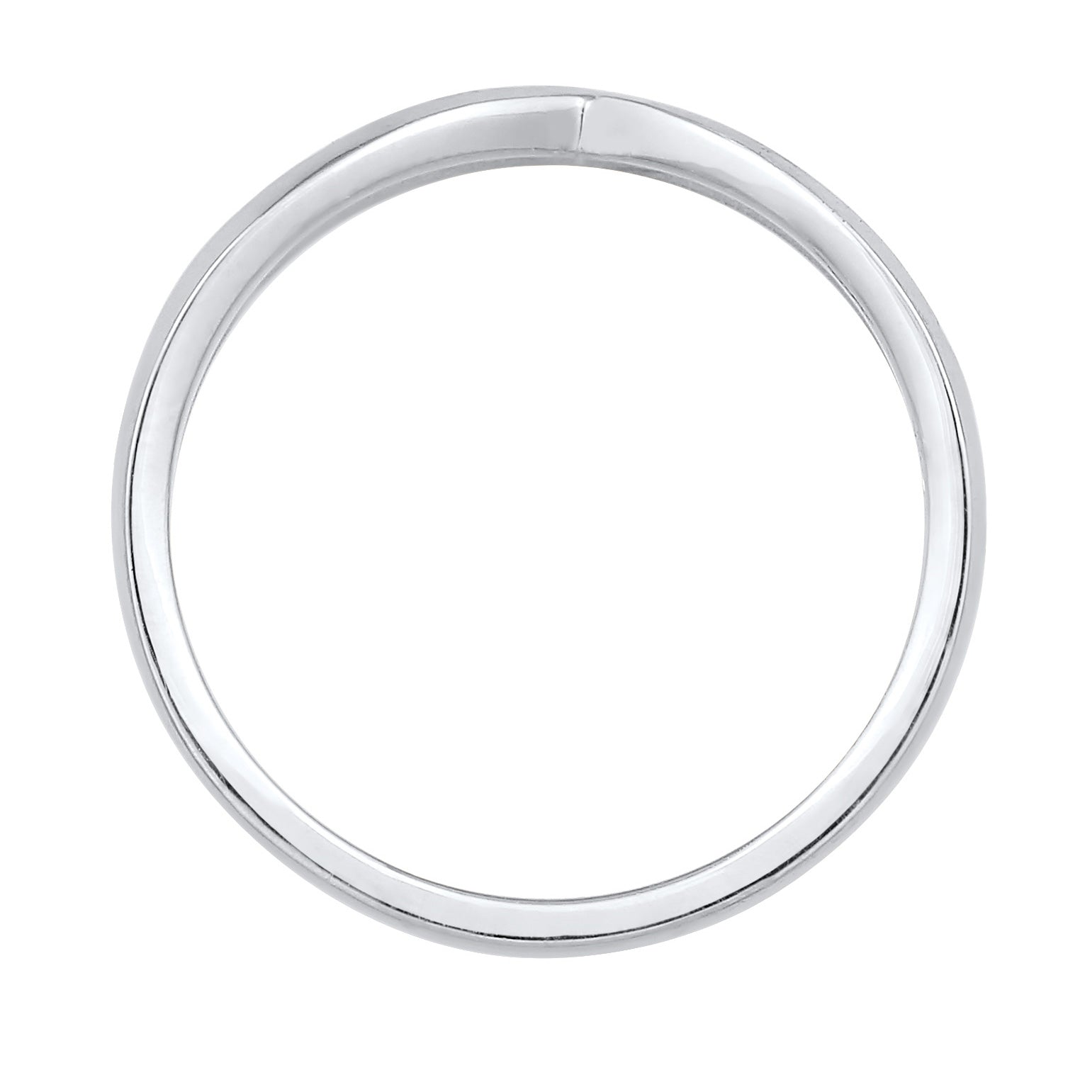 Silber - Elli | Stapelring V-Form | 925er Sterling Silber