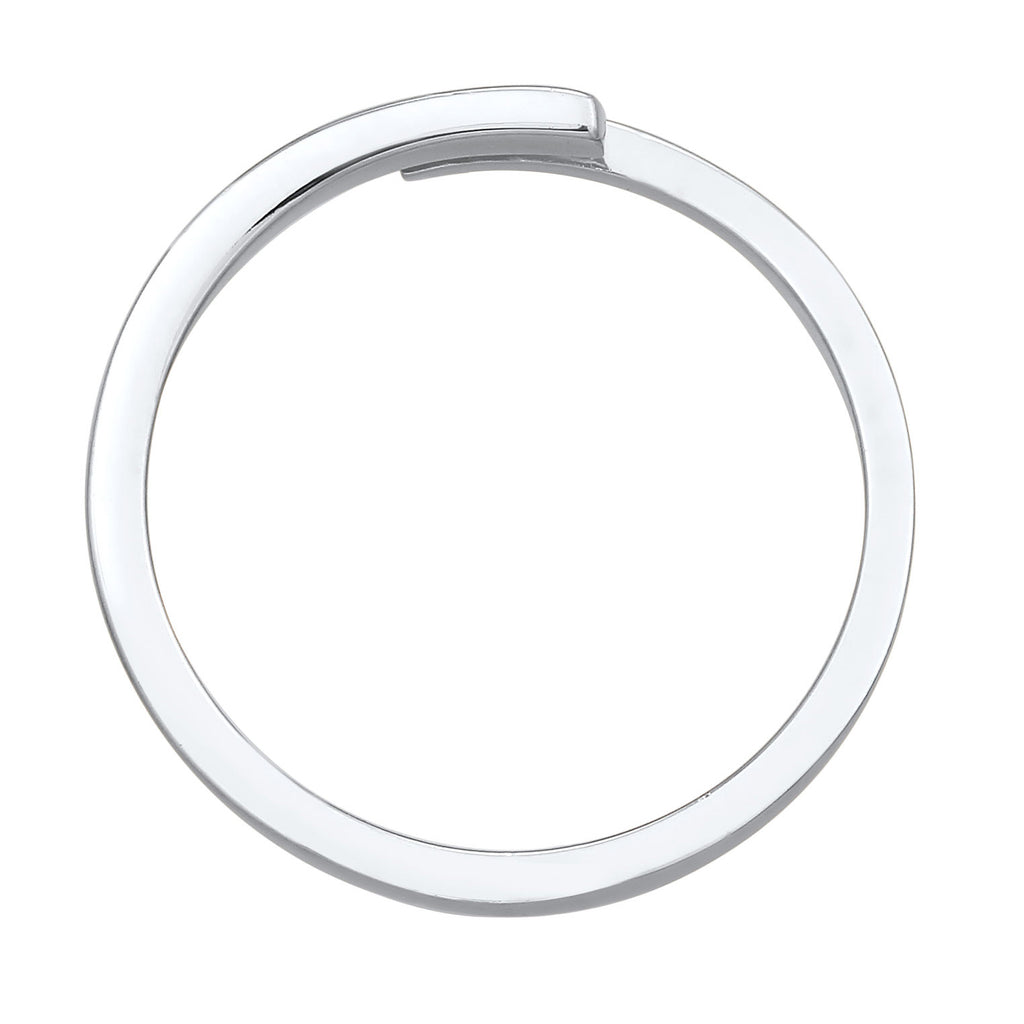Silber - Elli | Wickelring Offen | 925er Sterling Silber