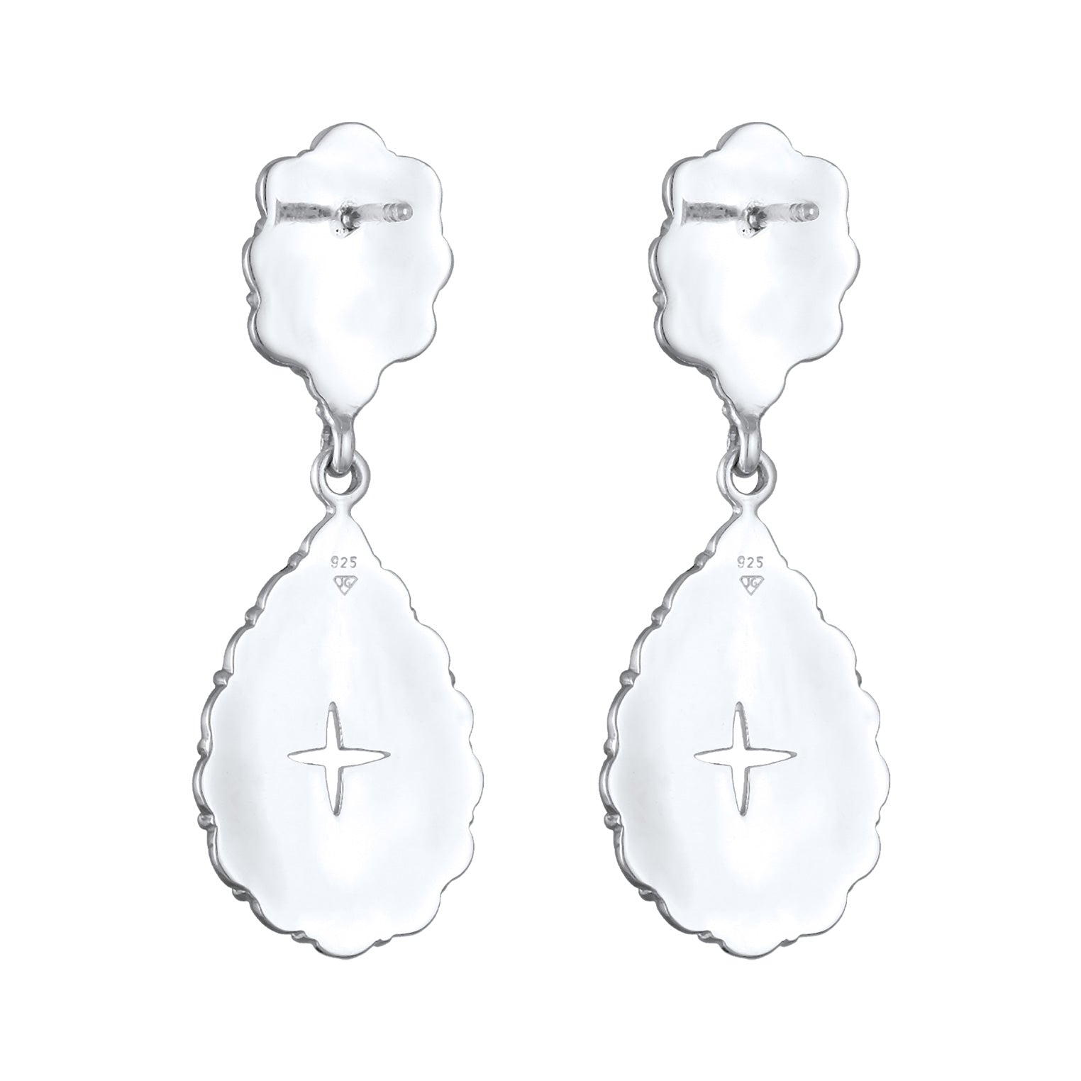 Silber - Elli PREMIUM | Kristalle Chandelier Glamouröse 925 Silber rhodiniert