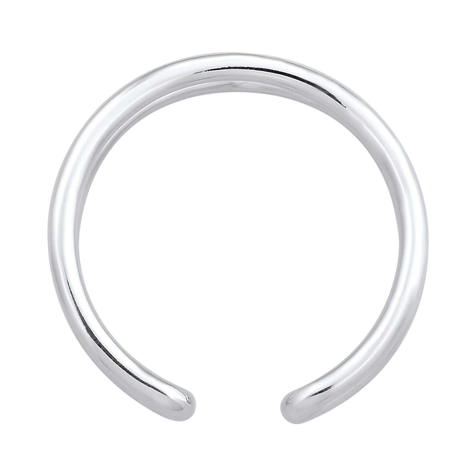 Silber - Elli | Ring Offen Geo | 925er Sterling Silber