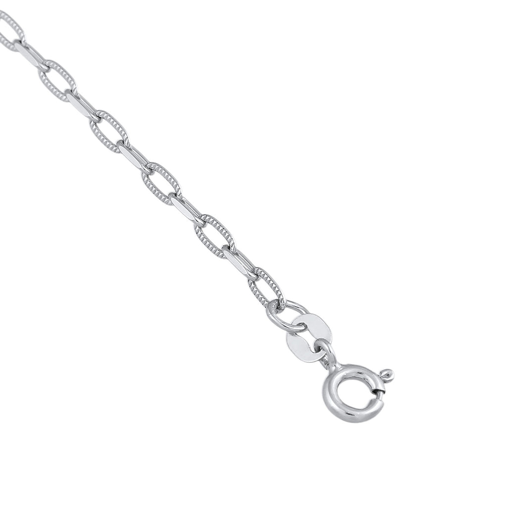 Silber - Elli | Glieder-Fußkettchen | 925er Sterling Silber