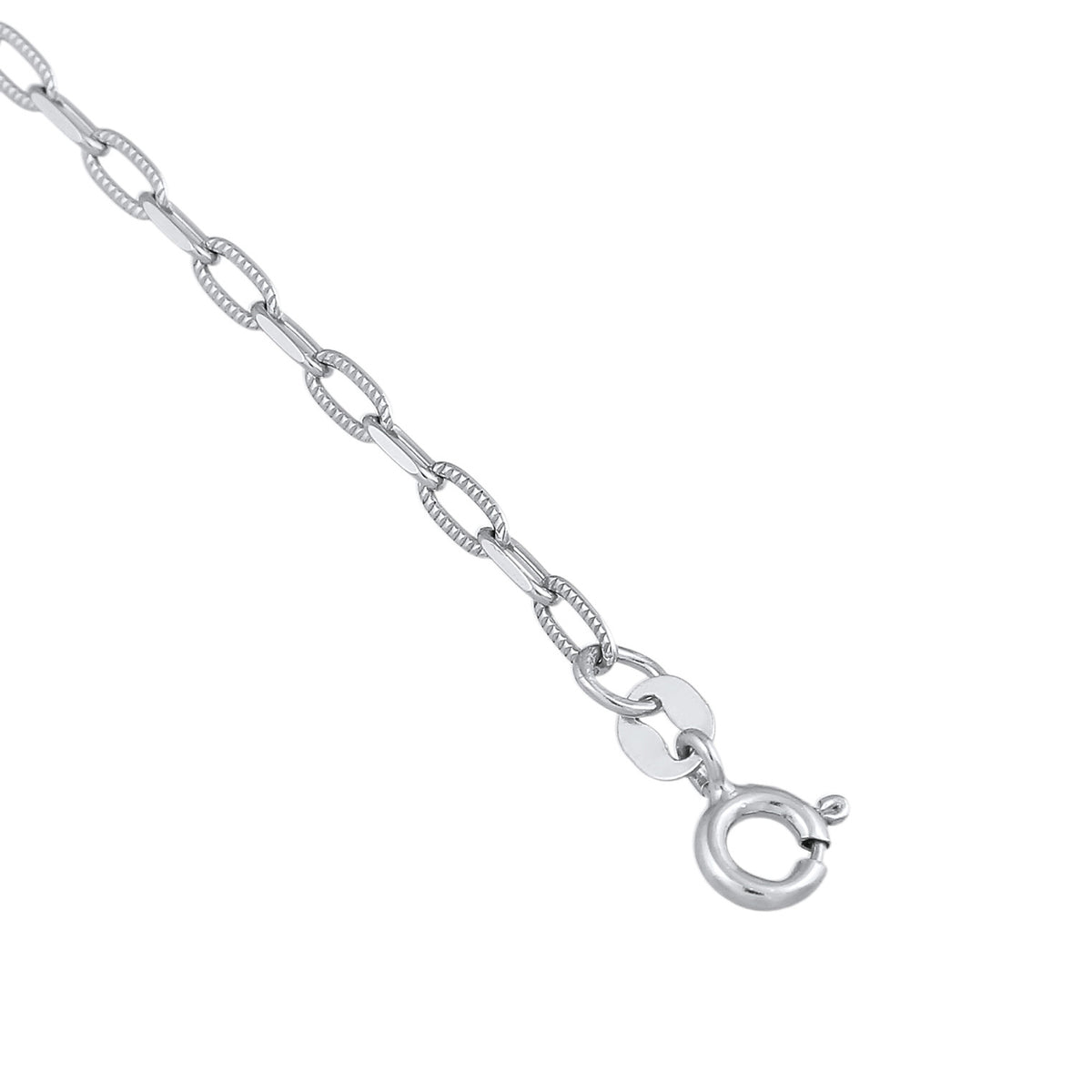 Silber - Elli | Glieder-Fußkettchen | 925er Sterling Silber