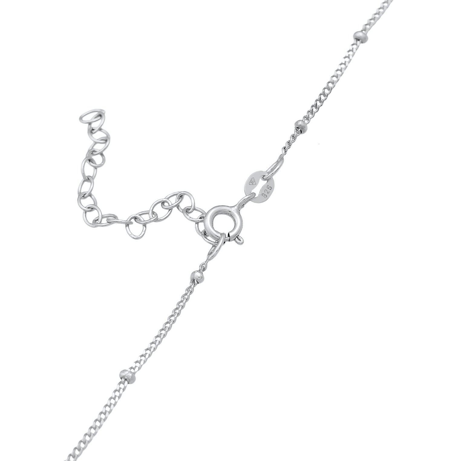 Silber - Elli | Taillenkette Kugeln | 925er Sterling Silber