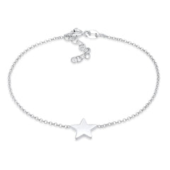 Silber - Elli | Armband Stern | 925er Sterling Silber