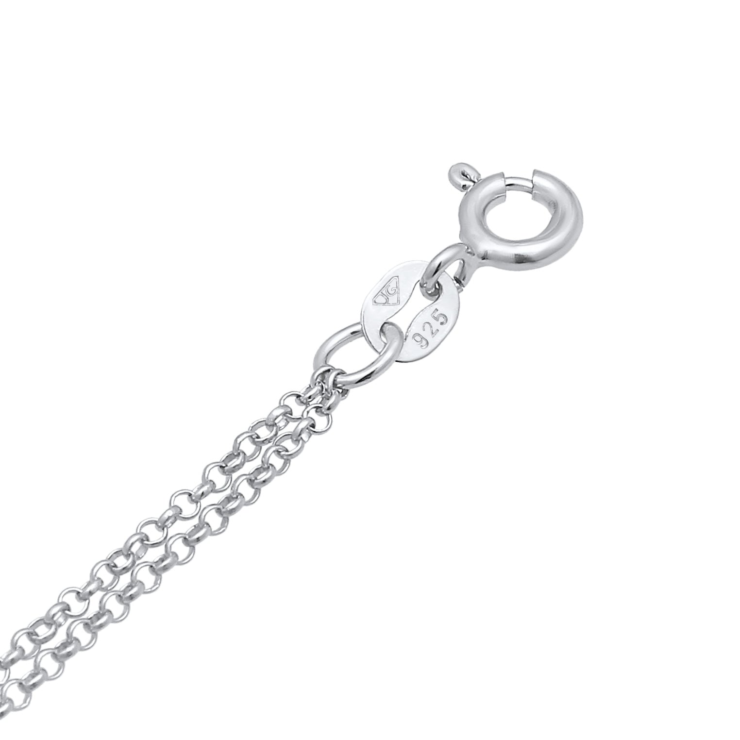 Silber - Elli | Armband Kreis Geo | 925er Sterling Silber