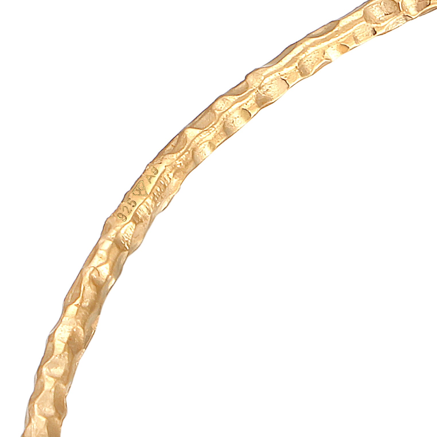 Gold - Elli | Armreif | 925er Sterling Silber Vergoldet