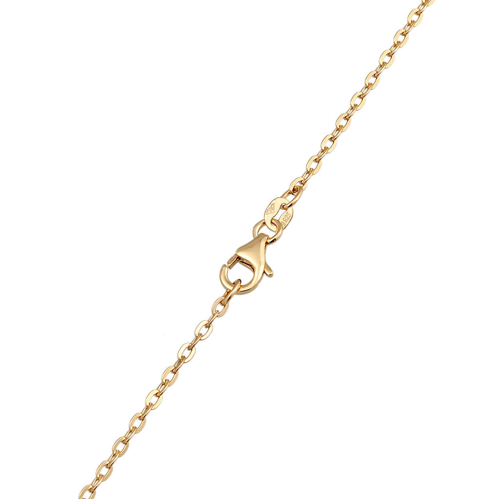 Gold - Nenalina | Halskette Klassisch | Muschelkernperle | 925er Sterling Silber vergoldet