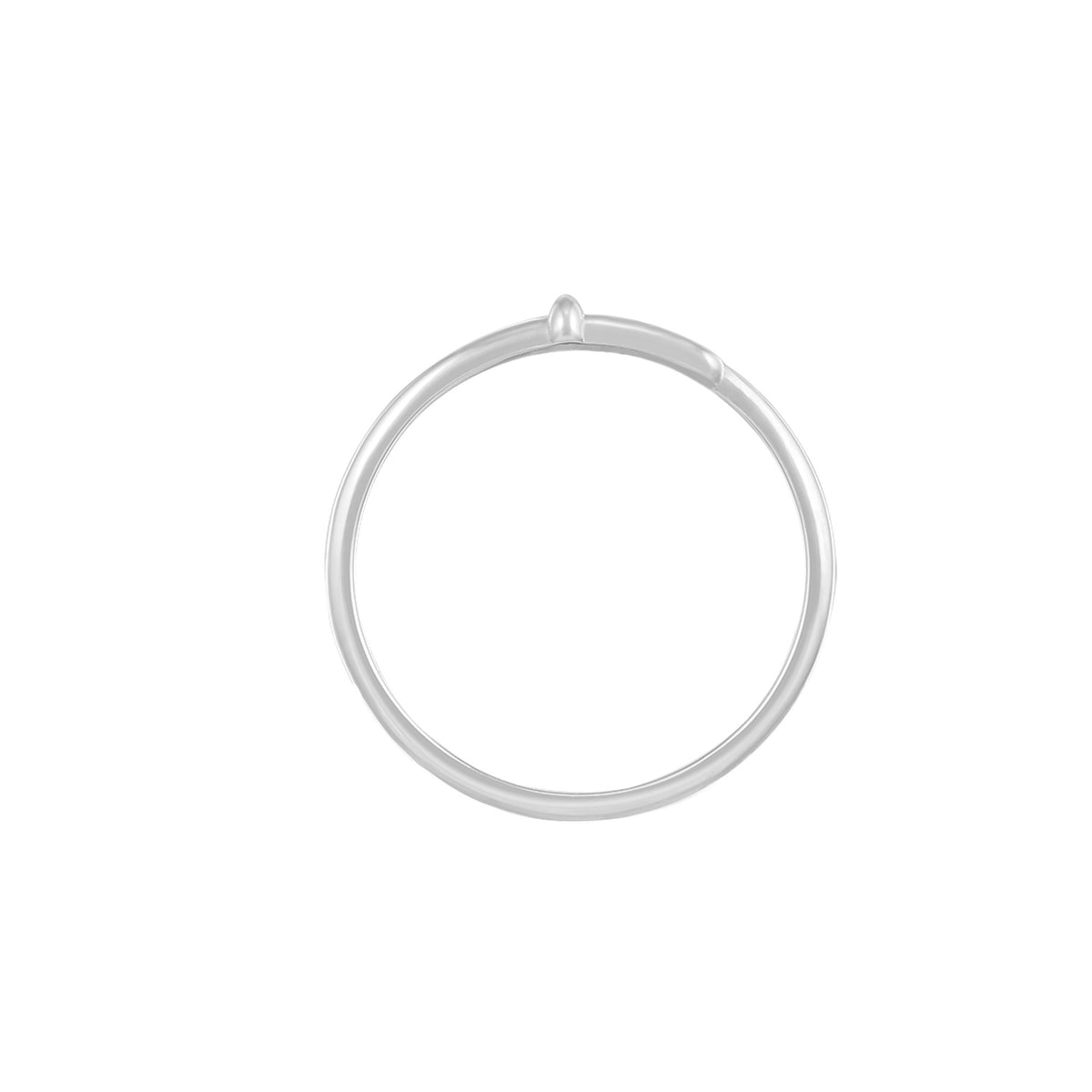 Silber - Elli | Stapelring Geo | 925er Sterling Silber