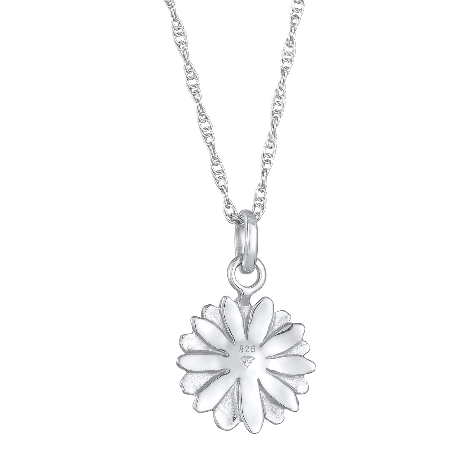 Silber - Elli | Halskette Gänseblume | 925er Sterling Silber