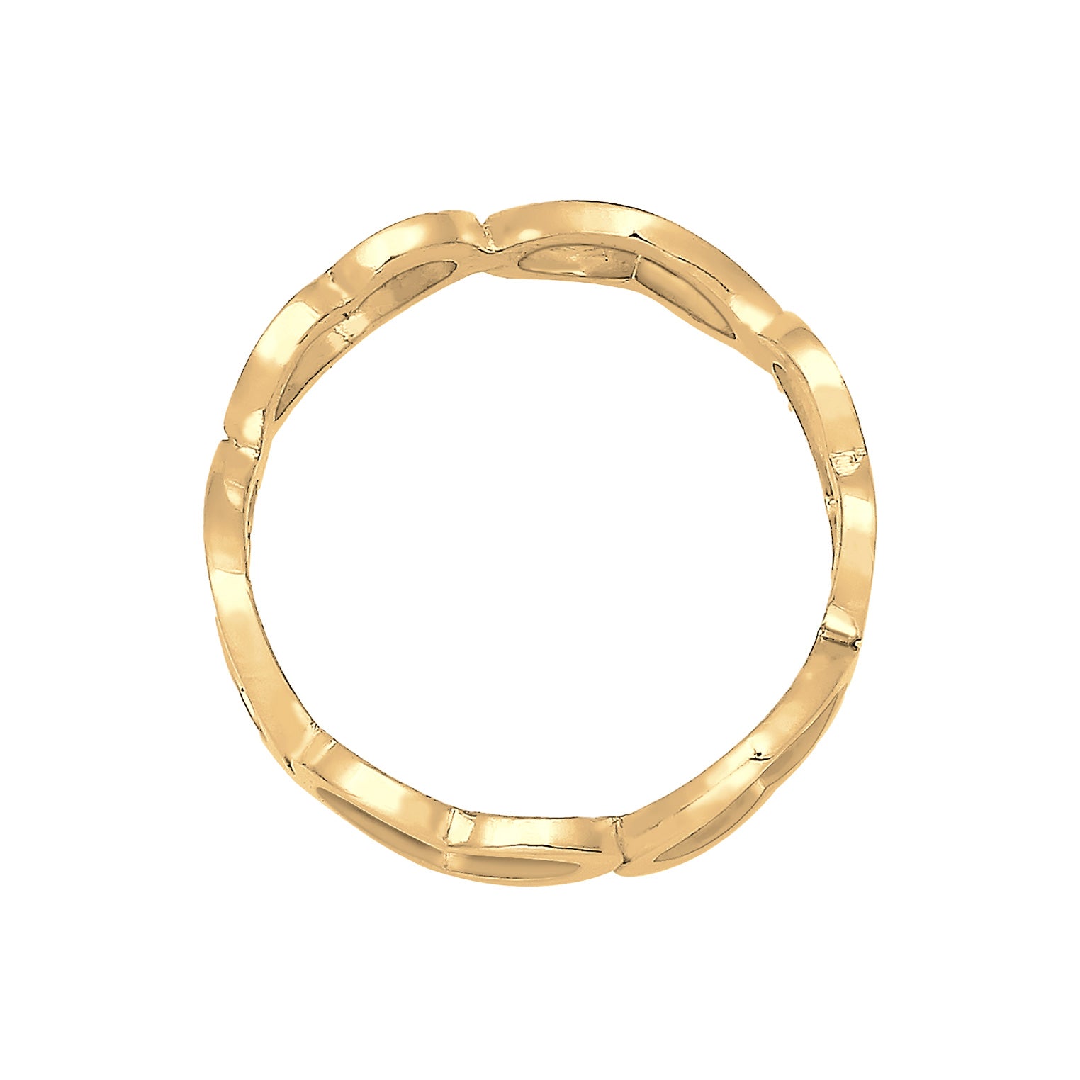 Gold - Elli | Ring Herz | 925er Sterling Silber Vergoldet