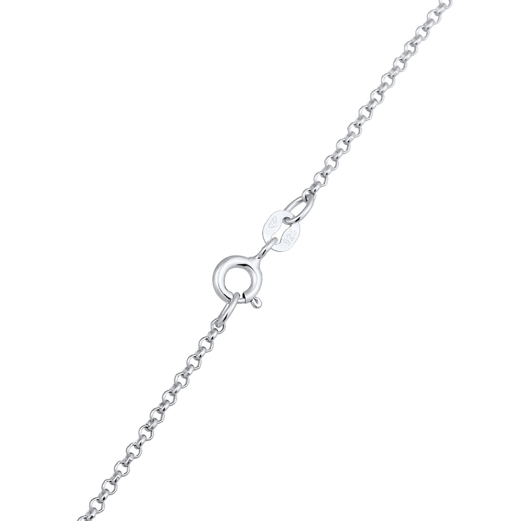 Silber - Nenalina | Y-Halskette Klassisk | Muschelkernperle | 925er Sterling Silber