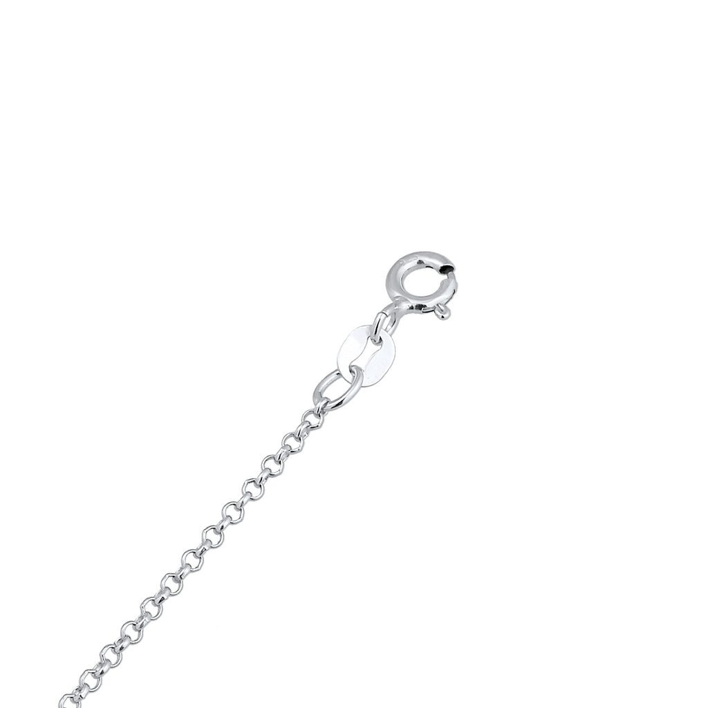 Silber - Nenalina | Y-Halskette Klassisk | Muschelkernperle | 925er Sterling Silber