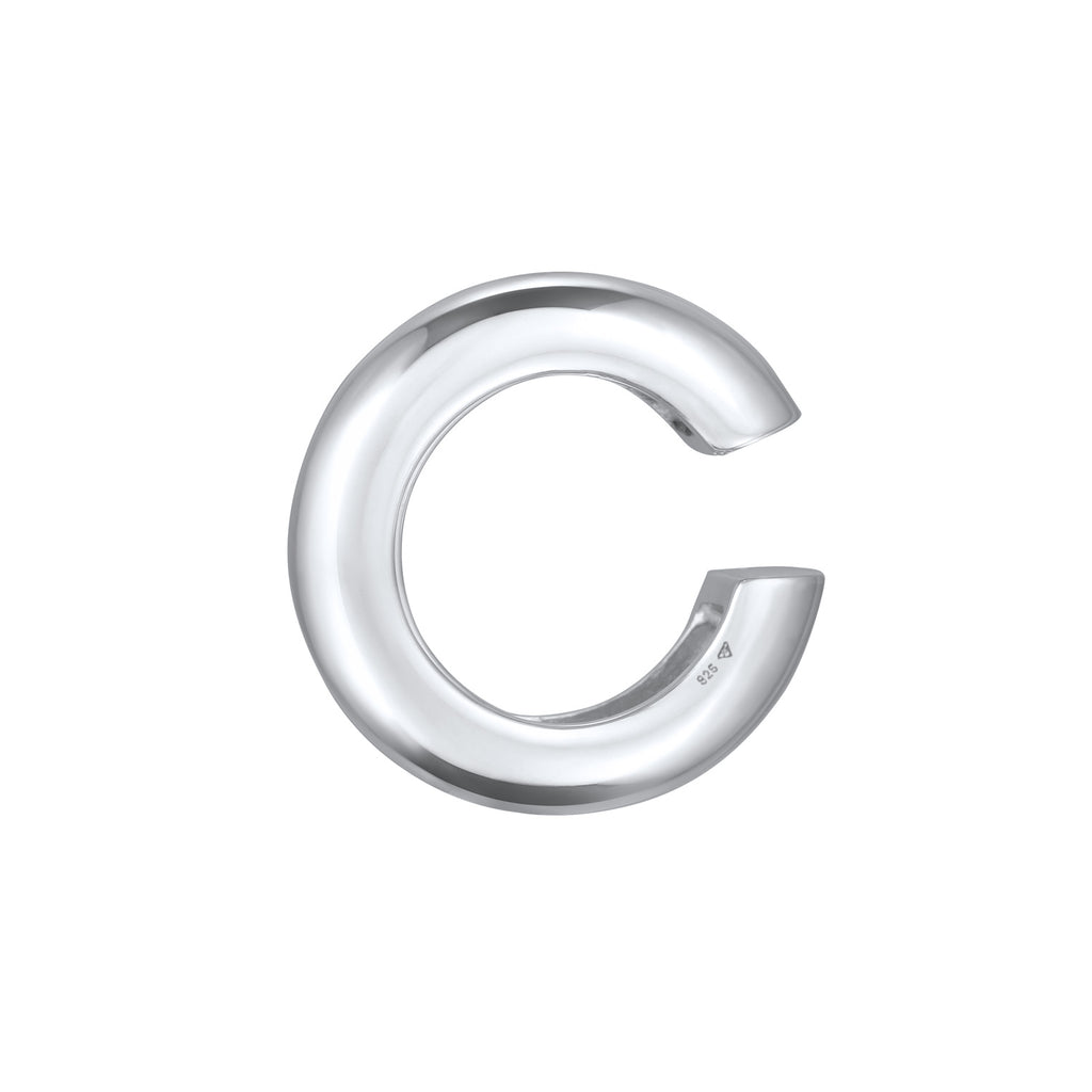 Silber - Elli | Earcuff Chunky | 925er Sterling Silber