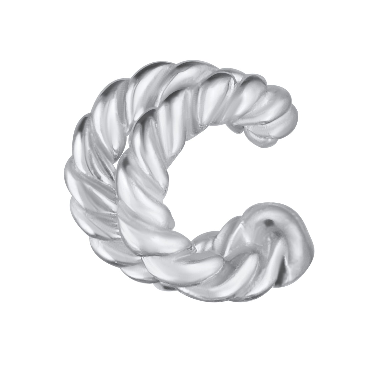 Silber - Elli | Earcuff Twisted | 925er Sterling Silber