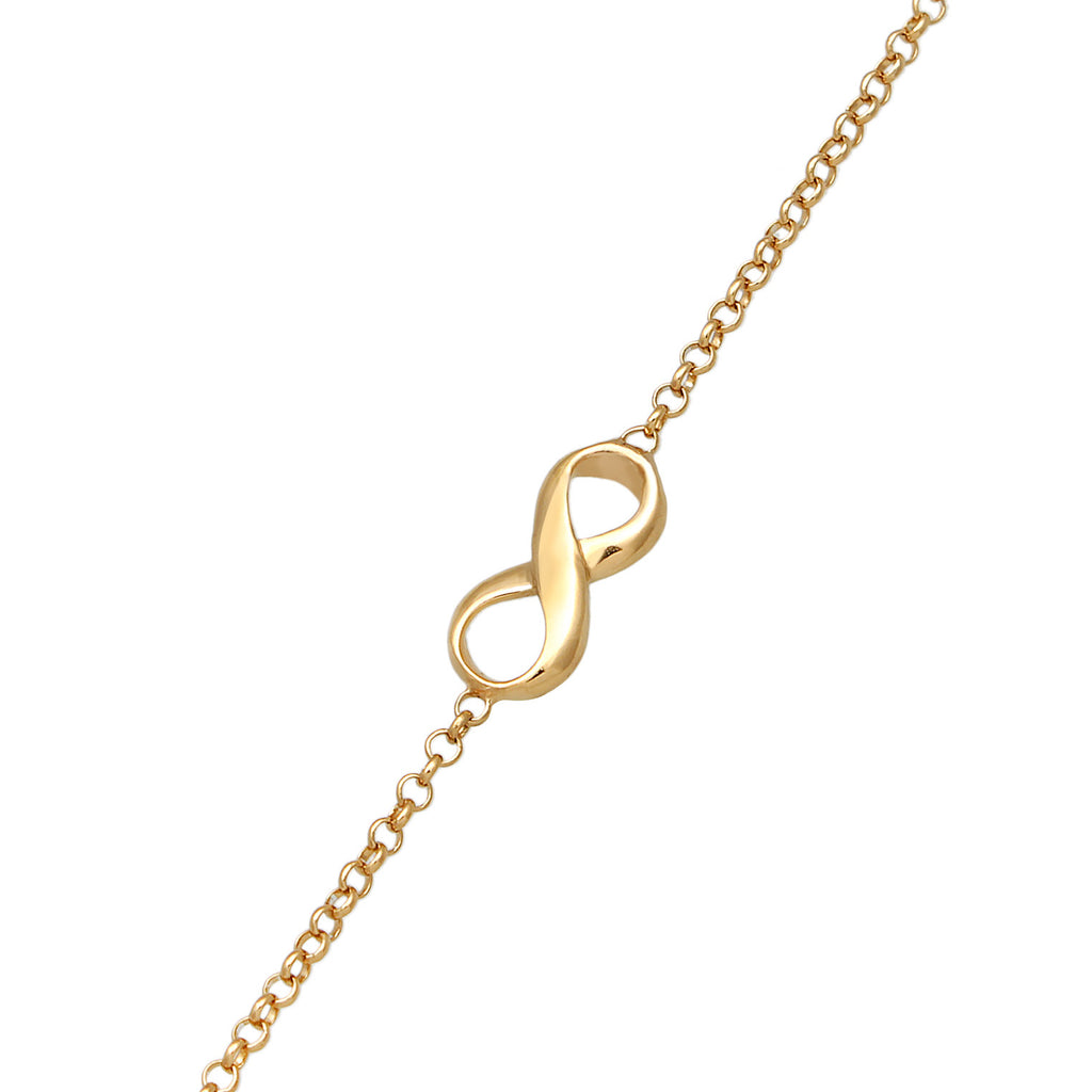 Gold - Elli | Elli  Handchain Infinity | 925er Sterling Silber vergoldet