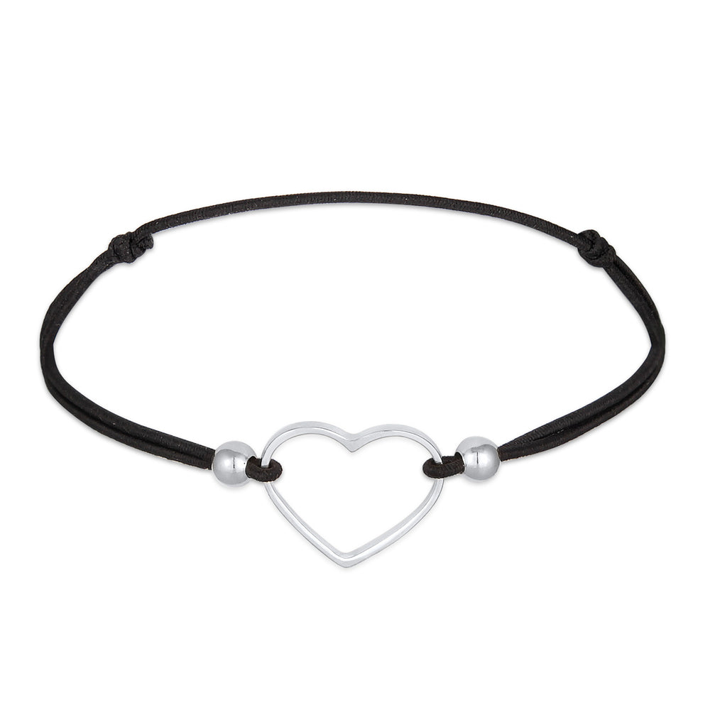 bracelet heart | rubber band