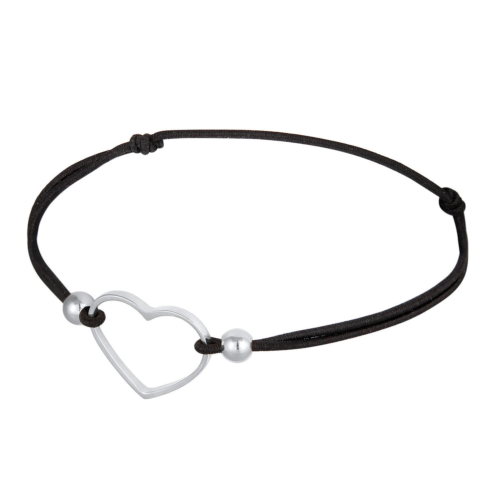 bracelet heart | rubber band