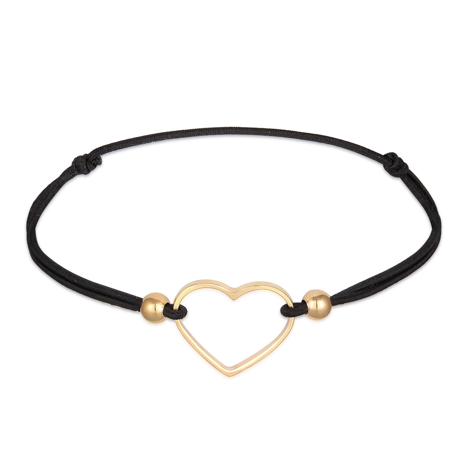 Bracelet De Cheville Coeur Et Boule En Argent 925 - Elli By JULIE & GRACE, Design Joueur Et Estival - 2